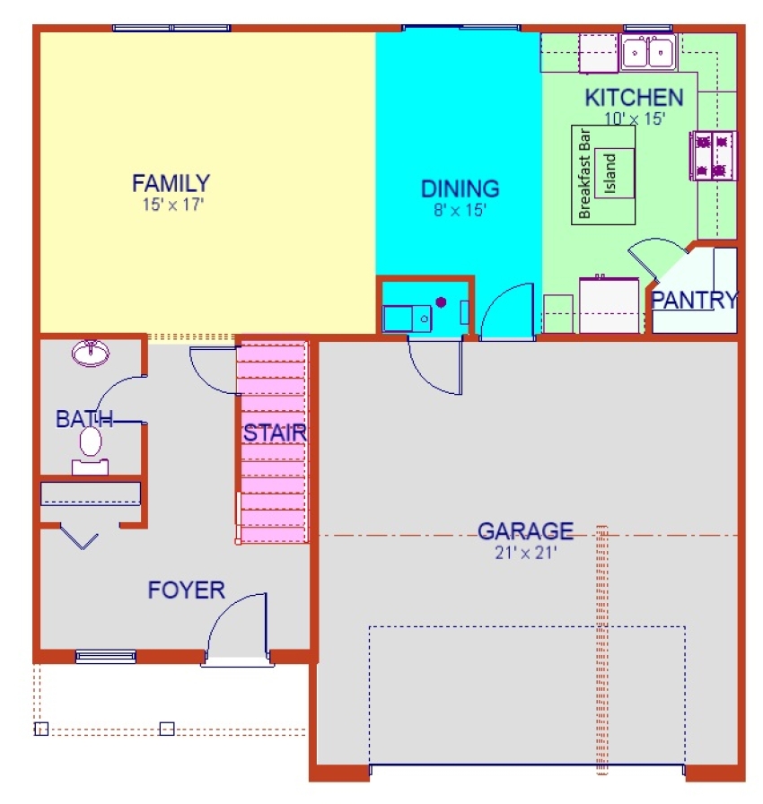 The Sierra IIs - Main Level FP